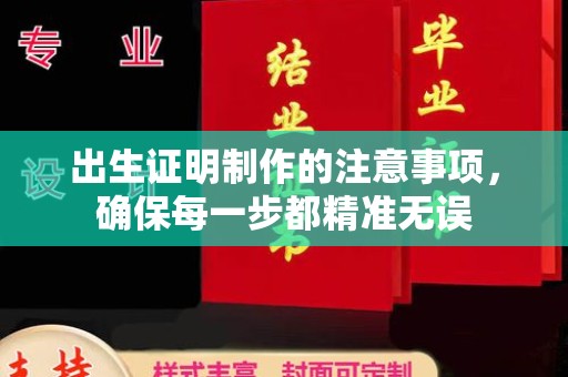 衡东出生证明制作的注意事项，确保每一步都精准无误