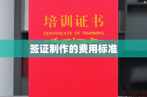 衡东签证制作的费用标准