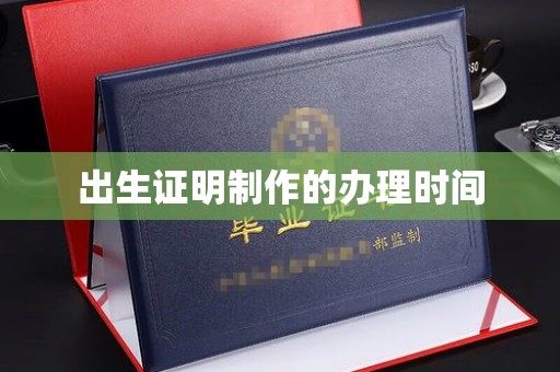 衡东出生证明制作的办理时间