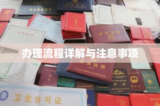 衡东办理流程详解与注意事项